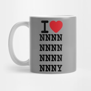 I Heart NNNNNNNNNNNNNNNY - Doctor Who Mug